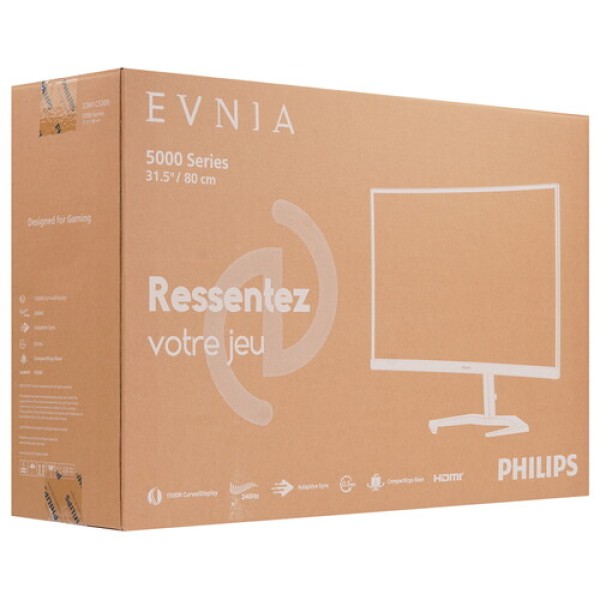 31.5" Монитор Philips Evnia 32M1C5200W черный