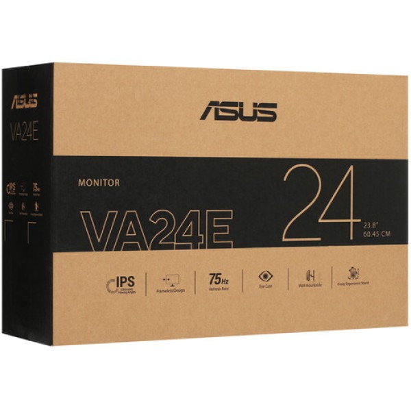 23.8" Монитор ASUS VA24EQSB черный