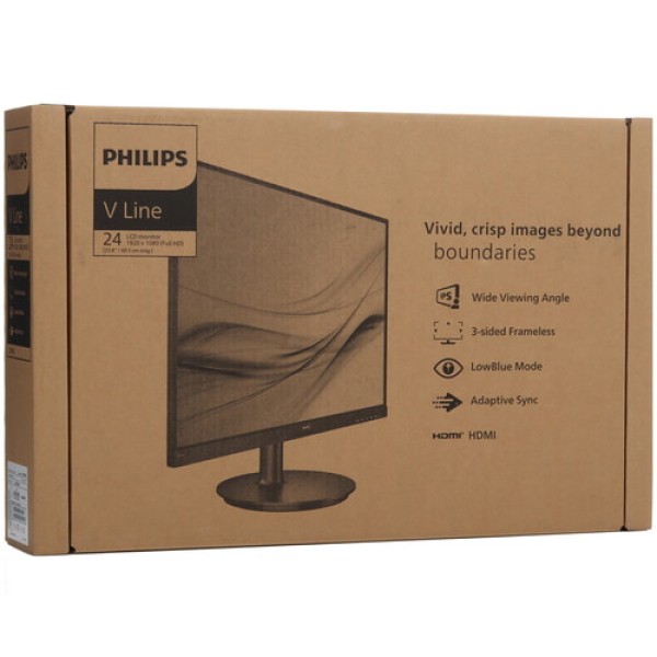 23.8" Монитор Philips 241V8AW белый