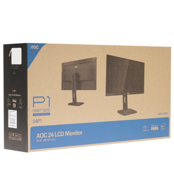 23.8" Монитор AOC 24P1 черный