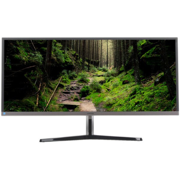 34.1" Монитор Samsung SJ55W S34J550WQI черный