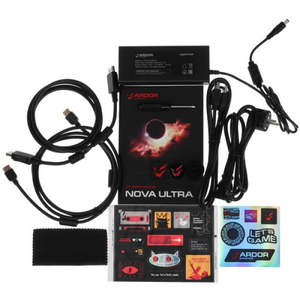 27" Монитор ARDOR GAMING NOVA ULTRA AU27H1UE черный