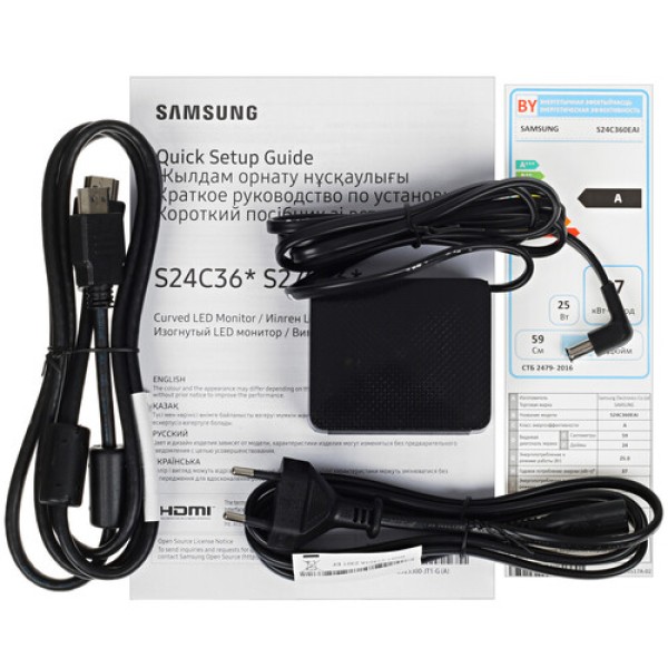 24" Монитор Samsung S3 S36C S24C360EAI черный
