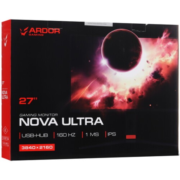 27" Монитор ARDOR GAMING NOVA ULTRA AU27H1UE черный