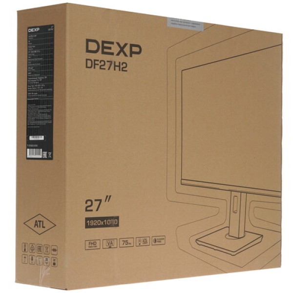 27" Монитор DEXP DF27H2 черный