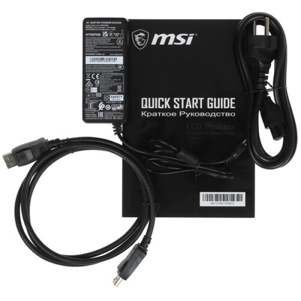 27" Монитор MSI G2712 черный