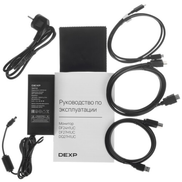 27" Монитор DEXP DF27H1UC черный