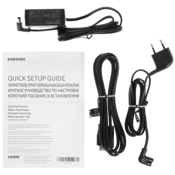 25" Монитор Samsung Odyssey G4 G40B S25BG400EI черный