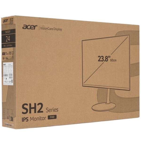 23.8" Монитор Acer SH242YEbmihux черный