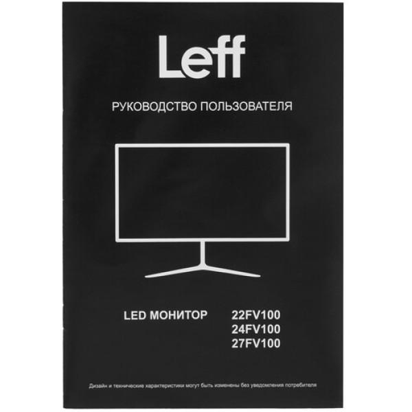23.8" Монитор Leff 24FV100 черный
