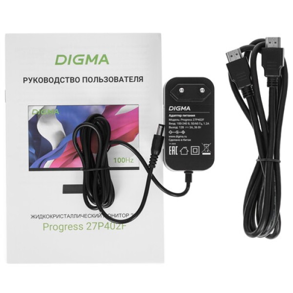 27" Монитор Digma Progress 27P402F черный
