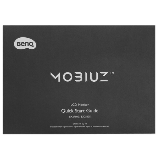 27" Монитор BenQ Mobiuz EX2710S черный