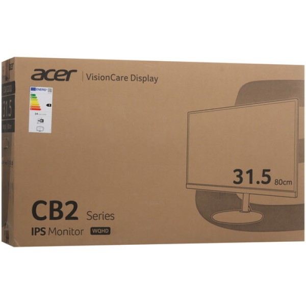 31.5" Монитор Acer CBA322QUsmiiprzx серый