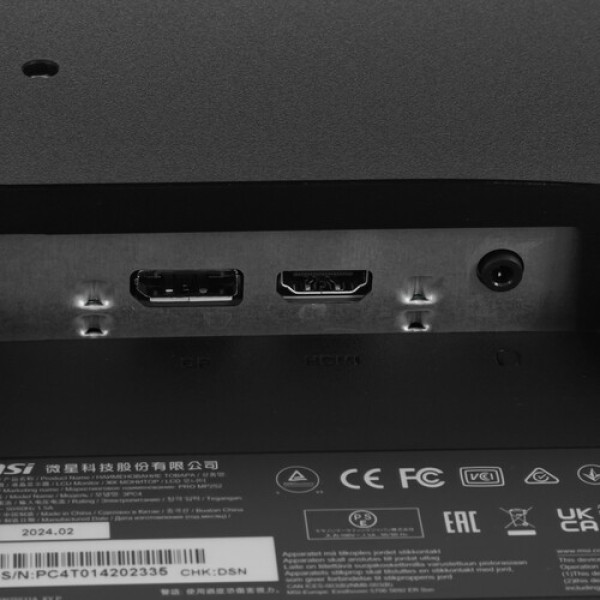 24.5" Монитор MSI PRO MP252 черный