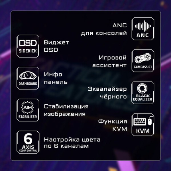 31.5" Монитор GIGABYTE AORUS FI32U черный