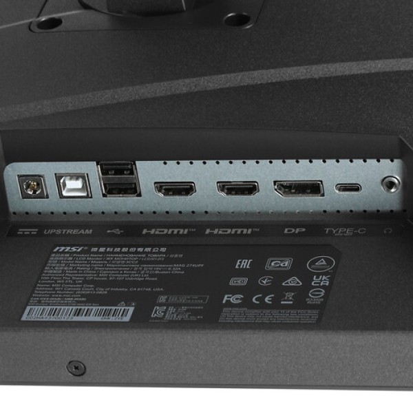 27" Монитор MSI MAG 274UPF черный