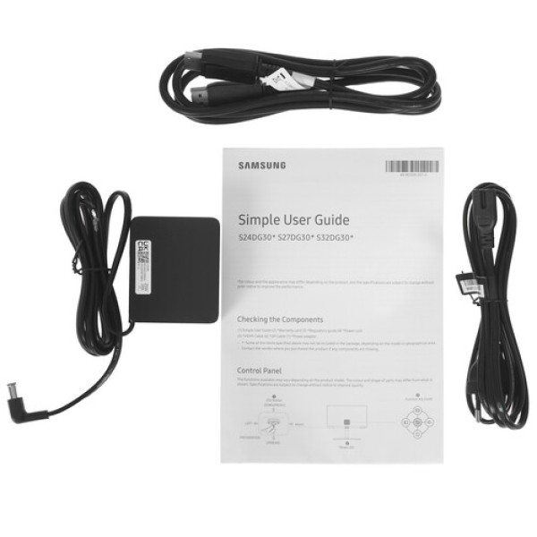 24" Монитор Samsung Odyssey G3 G30D S24DG300EI черный