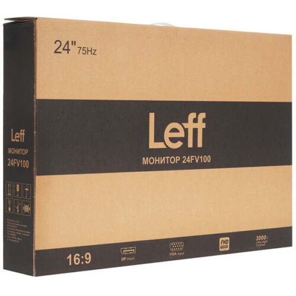 23.8" Монитор Leff 24FV100 черный