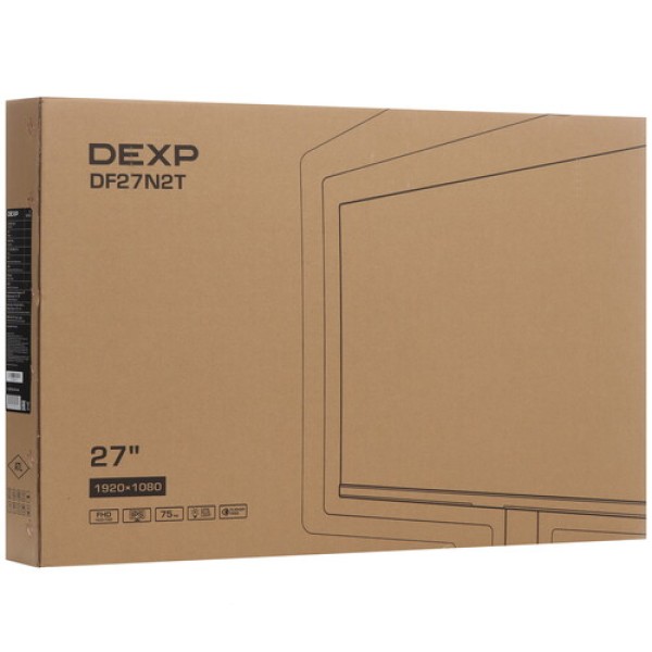 27" Монитор DEXP DF27N2T черный