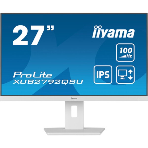 27" Монитор Iiyama ProLite XUB2792QSU-W6 белый