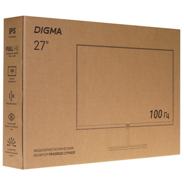 27" Монитор Digma Progress 27P402F черный