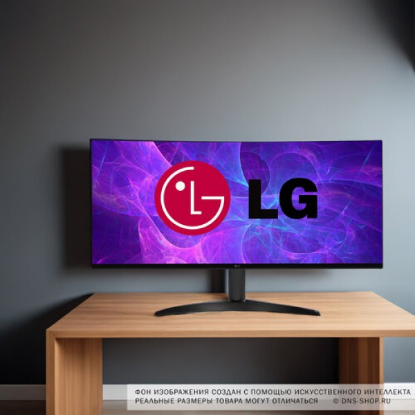 34" Монитор LG UltraWide 34WR50QC-B черный