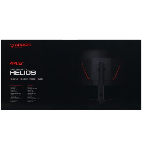 45" Монитор ARDOR GAMING HELIOS AQW45H4O черный