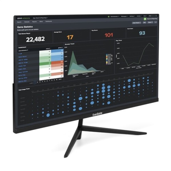 27" Монитор ExeGate ProSmart EZ2707TA черный