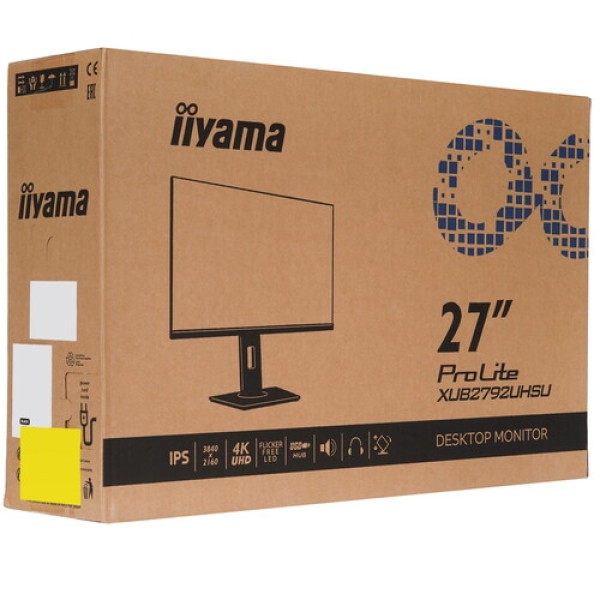 27" Монитор Iiyama ProLite XUB2792UHSU-B5 черный