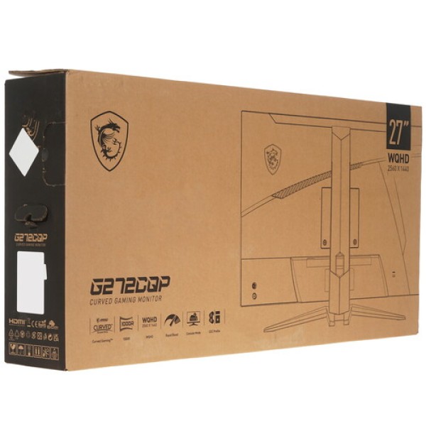 27" Монитор MSI G272CQP черный