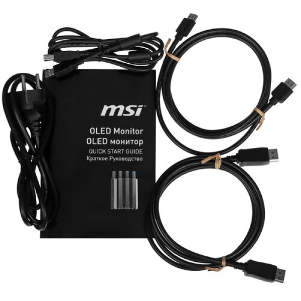 31.5" Монитор MSI MPG 321CURX QD-OLED черный
