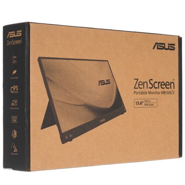 15.6" Монитор ASUS ZenScreen MB16ACV черный