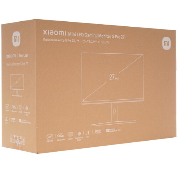 27" Монитор Xiaomi Mini LED Gaming Monitor G Pro 27i белый