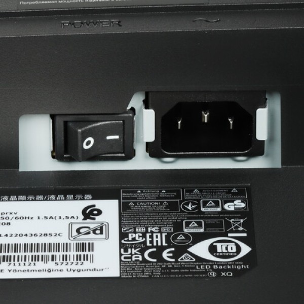 23.8" Монитор Acer Vero B247YEbmiprxv черный