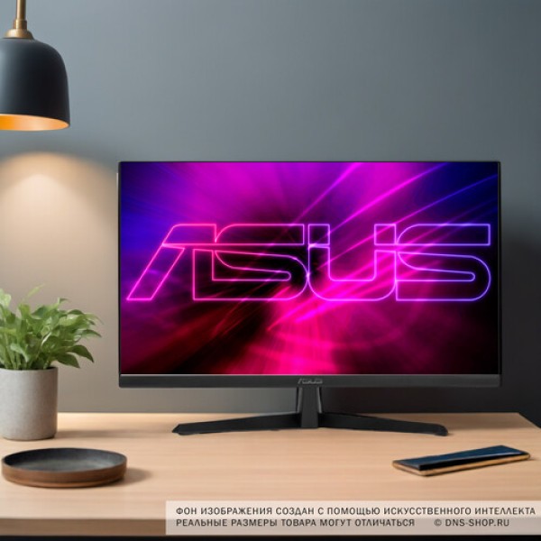 27" Монитор ASUS VY27UQ черный
