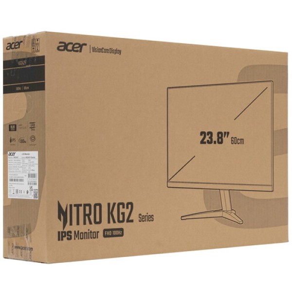 23.8" Монитор Acer Nitro KG242YEbmiix черный