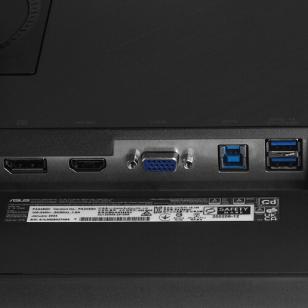 24.1" Монитор ASUS ProArt PA248QV черный