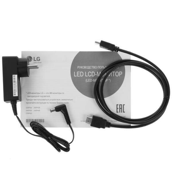 23.8" Монитор LG 24MP400-B черный
