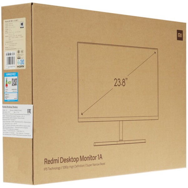 23.8" Монитор Xiaomi Redmi 1A черный