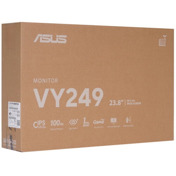 23.8" Монитор ASUS VY249HF-W белый
