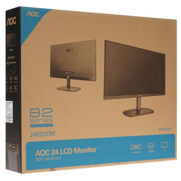 23.8" Монитор AOC 24B2XDM черный