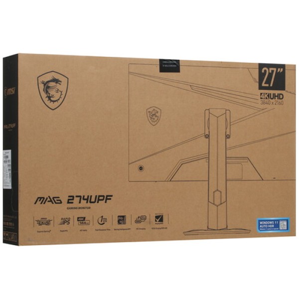 27" Монитор MSI MAG 274UPF черный