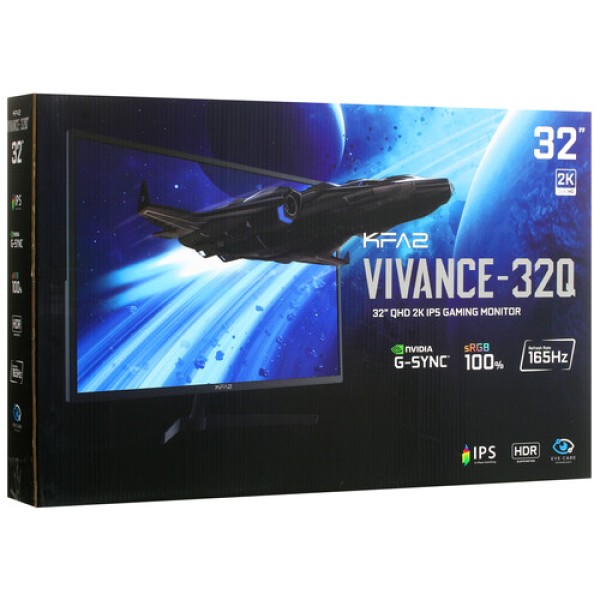 32" Монитор KFA2 VIVANCE-32Q черный