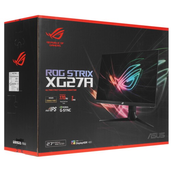 27" Монитор ASUS ROG Strix XG27AQ черный