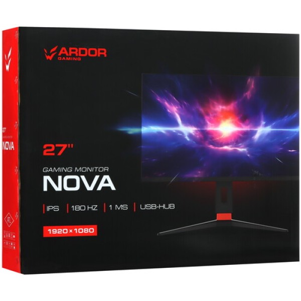 27" Монитор ARDOR GAMING NOVA AF27H1UE черный