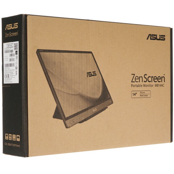 14" Монитор ASUS ZenScreen MB14AC серый