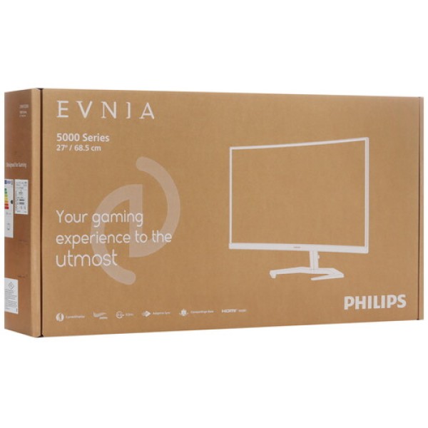 27" Монитор Philips 27M1C5200W EVNIA 3000 черный