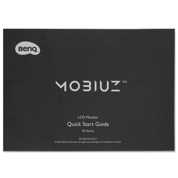 27" Монитор BenQ Mobiuz EX2710U белый
