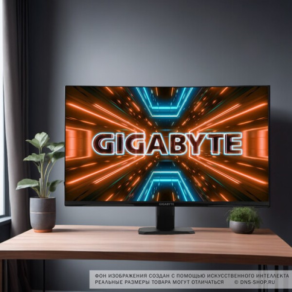 27" Монитор GIGABYTE GS27QC черный