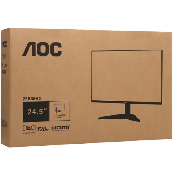24.5" Монитор AOC 25B36H3 черный